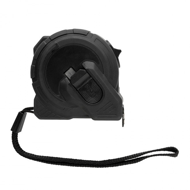 MÈTRE PUBLICITAIRE RUBAN 5M 'CARBONE' - noir