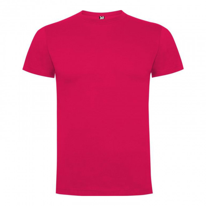 RAPIDE 4J-TEE SHIRT MIXTE COULEUR 'DAGA' 165G/M2 - rose