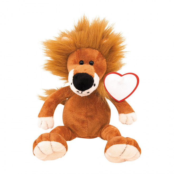 PELUCHE PERSONNALISABLE 'SAMUEL' - blanc/marron