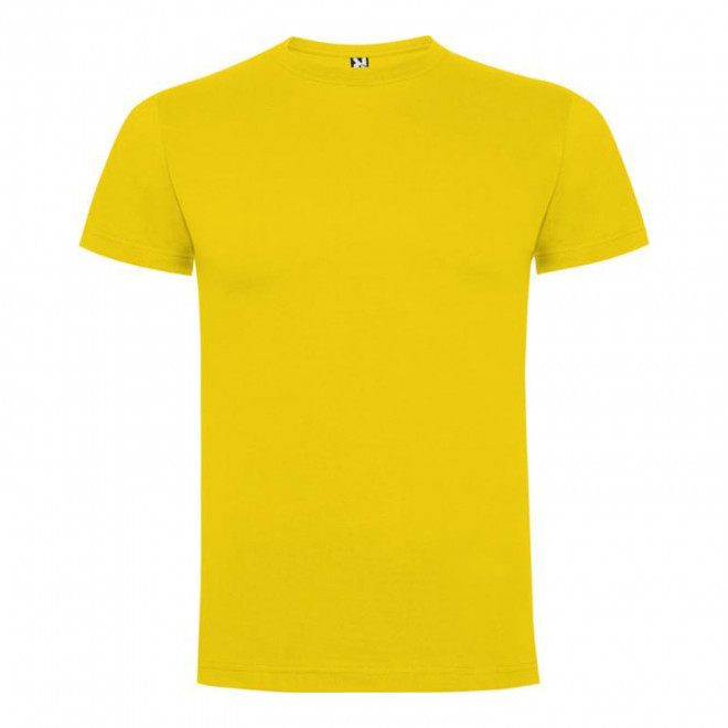 RAPIDE 4J-TEE SHIRT MIXTE COULEUR 'DAGA' 165G/M2 - jaune