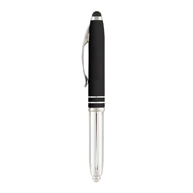 STYLO/STYLET  À PERSONNALISER LUMINEUX 'LEVO' - noir