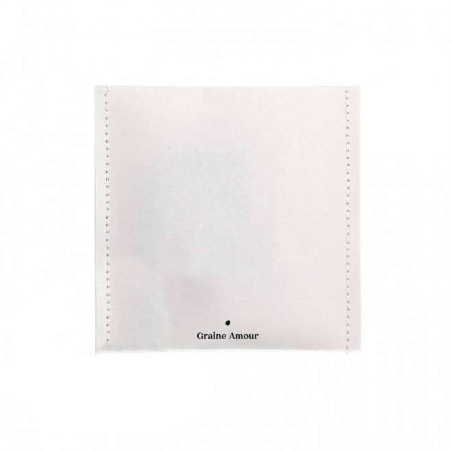 SACHETS DE GRAINES A SEMER PERSONNALISABLE 'SEMILLA' - blanc