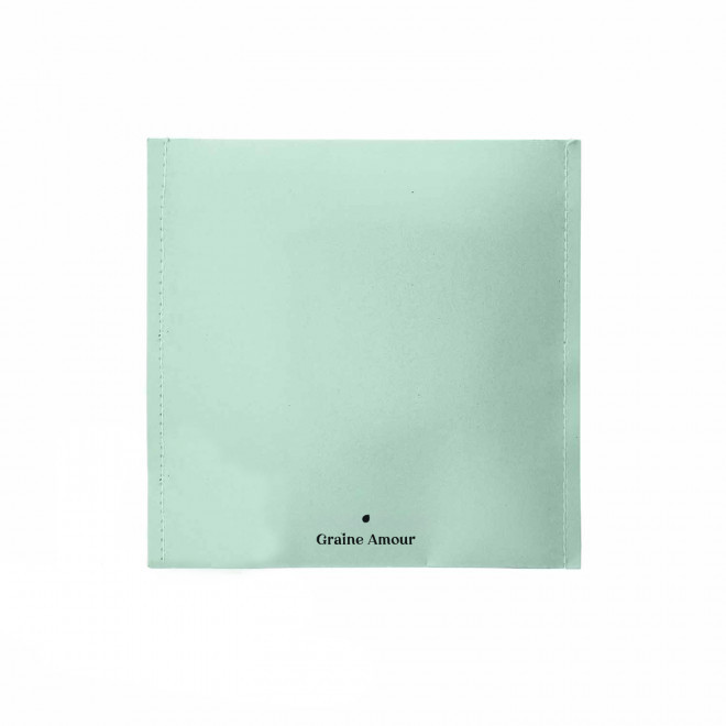 SACHETS DE GRAINES A SEMER PERSONNALISABLE 'SEMILLA' - vert eau