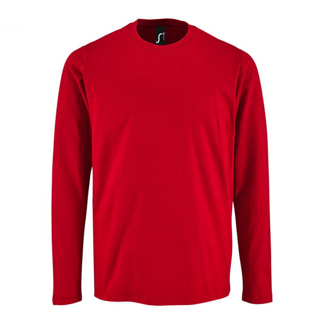 TEE-SHIRT PERSONNALISABLE HOMME ML 'IMPERIAL LSL' - rouge