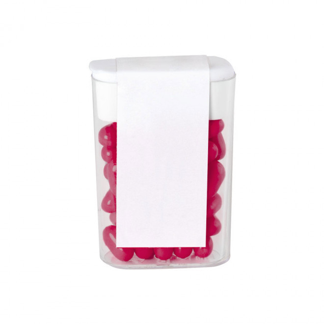 BOITE PERSONNALISÉE DE TIK TAK 'AZINO' - framboise