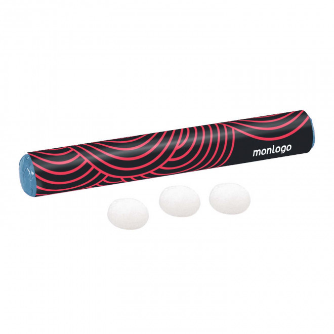 TUBE DE BONBONS PERSONNALISÉ MENTOS®  'NARIKO' - menthe
