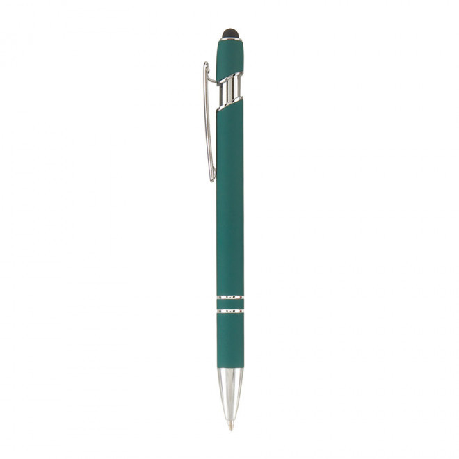 STYLO PERSONNALISABLE BILLE EN METAL 'PRINCY' - vert foncé