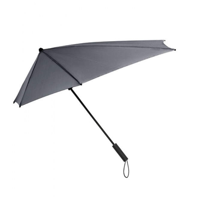 PARAPLUIE TEMPETE RPET PERSONNALISABLE 'SKYLO' - gris