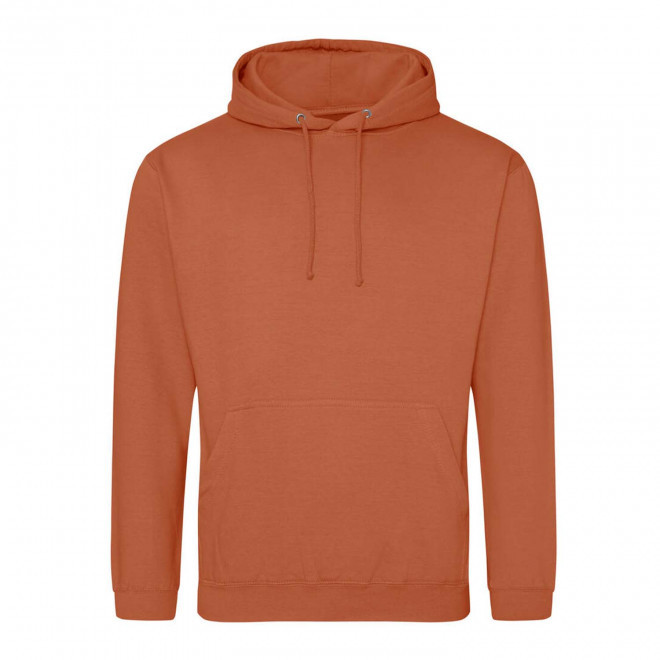 SWEAT-SHIRT PERSONNALISÉ À CAPUCHE MIXTE 'HOODIE' - ginger biscuit