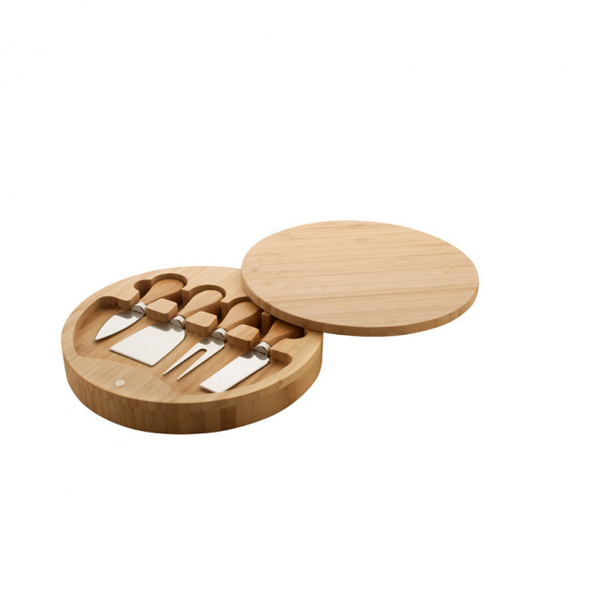 PLANCHE PERSONNALISABLE À FROMAGE 'KABEKOU' - bois