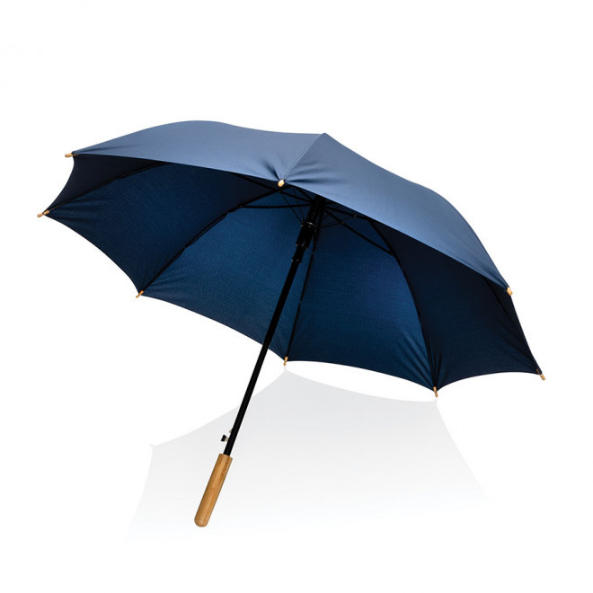 PARAPLUIE PERSONNALISE AUTO RPET IMPACT 'DAY YORK'  - bleu marine