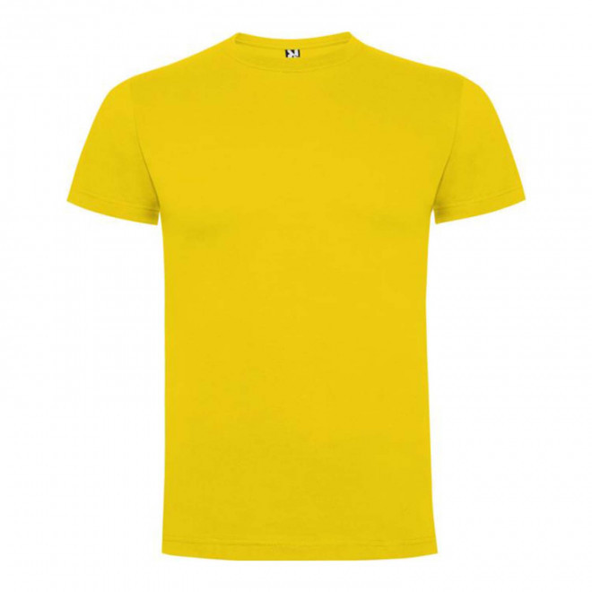 RAPIDE 4J - TEE-SHIRT ENFANT COULEUR PERSONNALISE 'DAGA' 165G/M2 - jaune