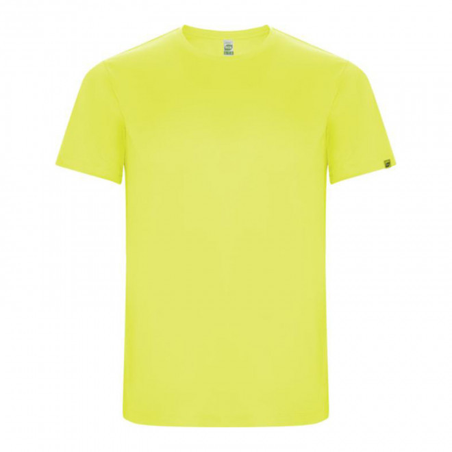 RAPIDE 4J - TEE-SHIRT HOMME PERSONNALISE 'LUDO' - jaune fluo
