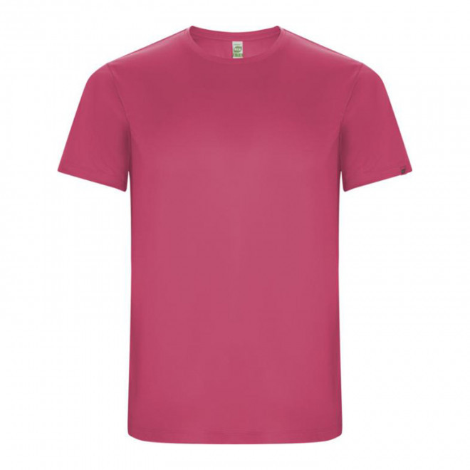 RAPIDE 4J - TEE-SHIRT HOMME PERSONNALISE 'LUDO' - rose fluo