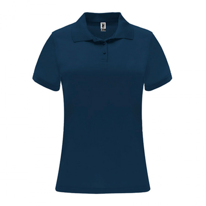 POLO PERSONNALISÉ FEMME 'MONZHA' - bleu marine