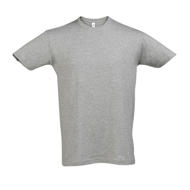 TEE-SHIRT PERSONNALISÉ HOMME 'REGENT' 150 GR/M² - gris chiné