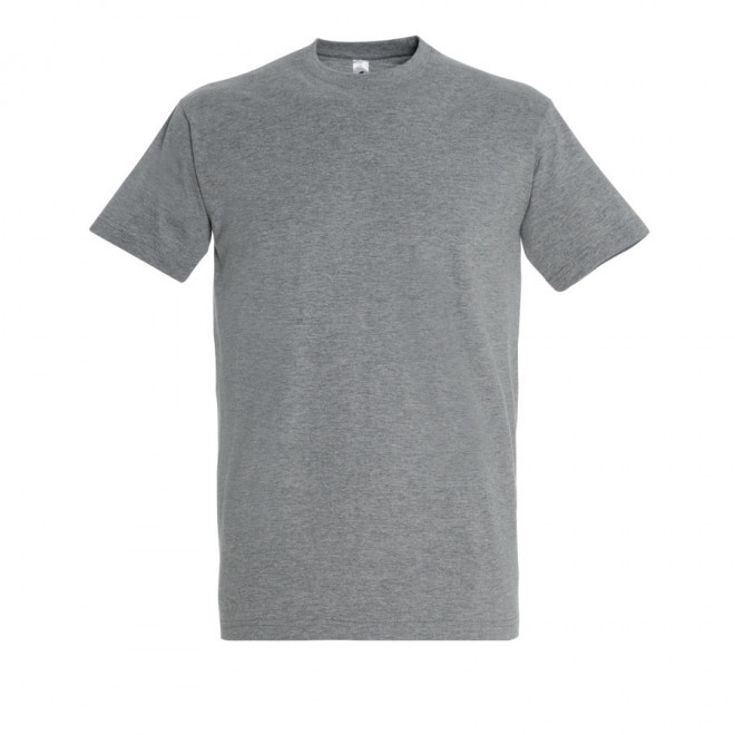 TEE-SHIRT COULEUR HOMME 'IMPERIAL' 190 GR/M² - gris chiné