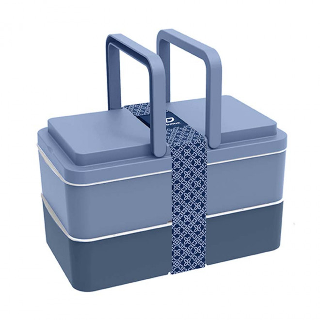 LUNCH BOX PERSONNALISÉE GOODJOUR® 1L 'TOCCOA' - bleu ocean