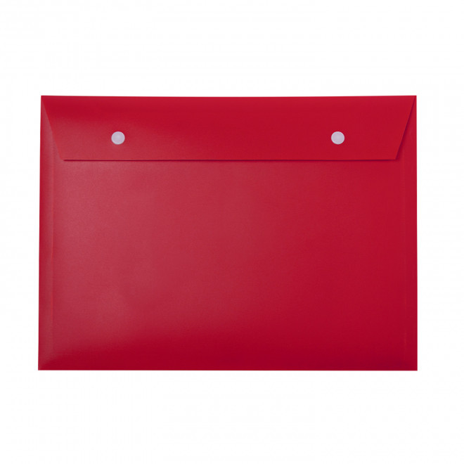 PORTE DOCUMENT PERSONNALISE 'PAPEROU' - rouge