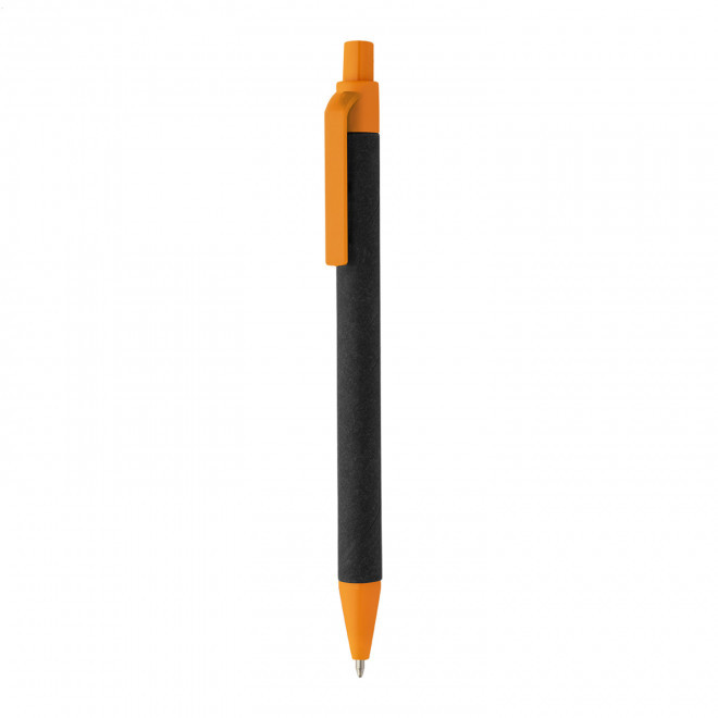 STYLO PUBLICITAIRE 'AMOSIS BLACK' - orange