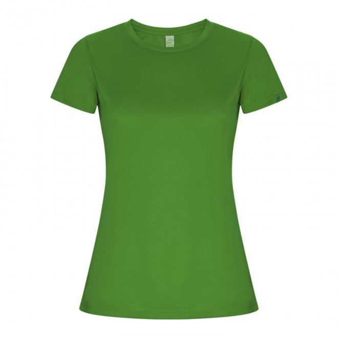 RAPIDE 4J - TEE-SHIRT FEMME PERSONNALISE 'LUDO' - vert