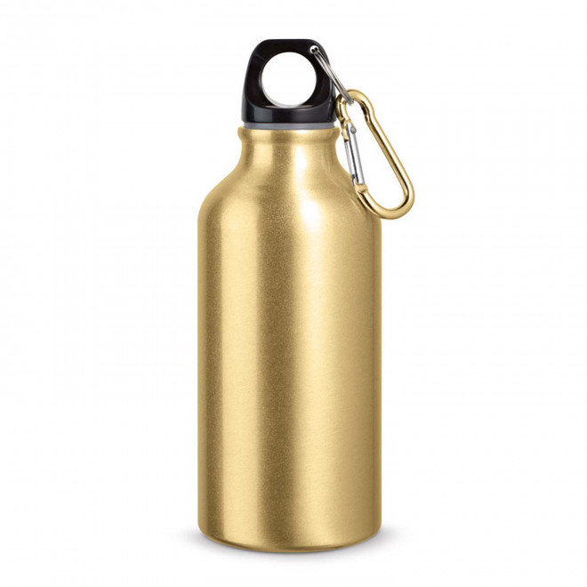 GOURDE PERSONNALISABLE EN MÉTAL 400 ML 'EVEREST' - doré