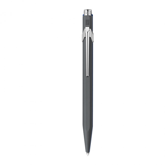 STYLO PERSONNALISÉ À BILLE CARAN D'ACHE® 'CLASSIC LINE' - gris anthracite