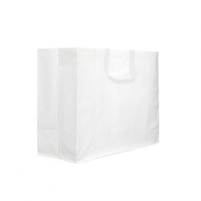 SAC PERSONNALISÉ DE SHOPPING PLIABLE 'LOFOTEN' - blanc
