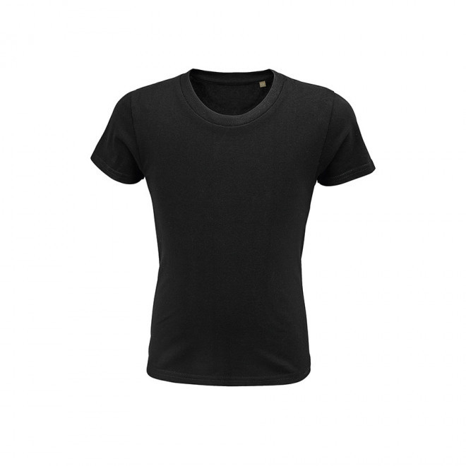 T-SHIRT ENFANT PERSONNALISÉ BIO 'PIONEER KIDS' - noir