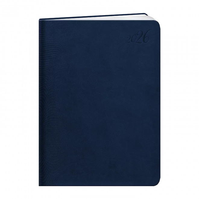 AGENDA PERSONNALISÉ 2026 PERSONNALISABLE 'PHARO' - bleu foncé