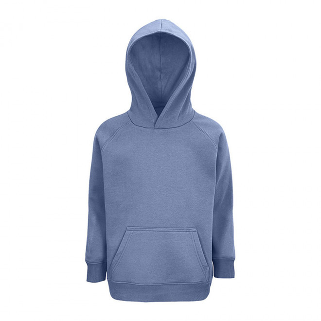 SWEAT-SHIRT ENFANT PERSONNALISÉ CAPUCHE 'STELLAR KIDS' - bleu