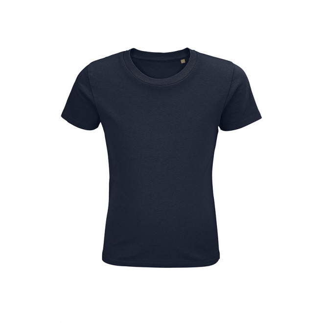 T-SHIRT ENFANT PERSONNALISÉ BIO 'PIONEER KIDS' - bleu marine