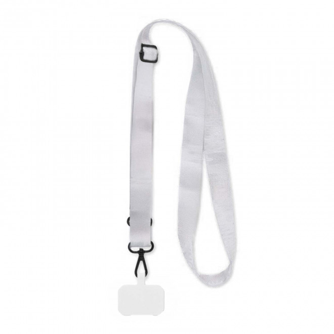 TOUR DE COU TELEPHONE PUBLICITAIRE 'OBLU' - blanc