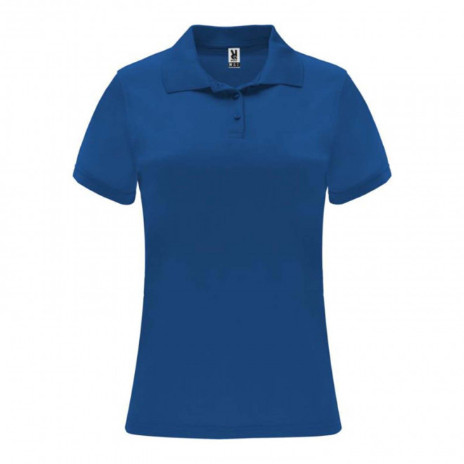RAPIDE 4J - POLO SPORT FEMME PERSONNALISE 'MONZHA' - bleu royal