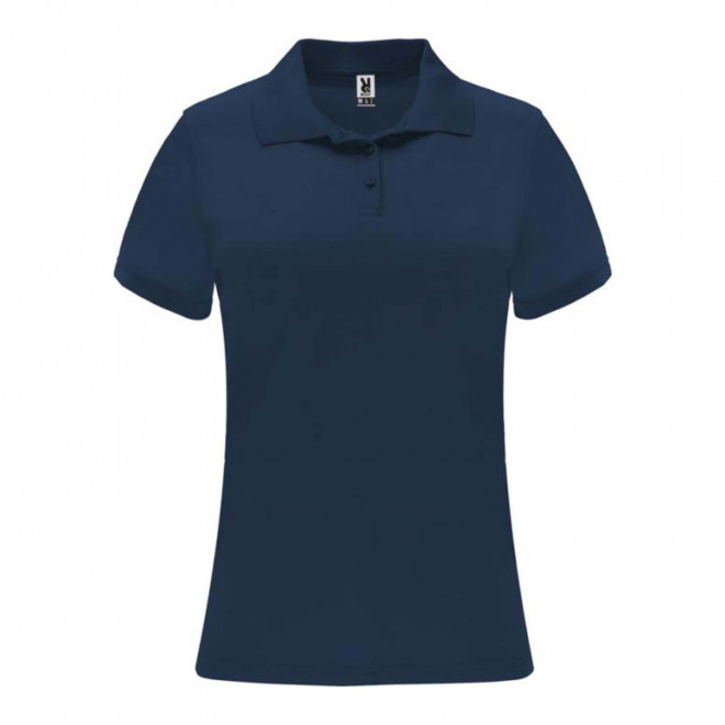 RAPIDE 4J - POLO SPORT FEMME PERSONNALISE 'MONZHA' - bleu marine