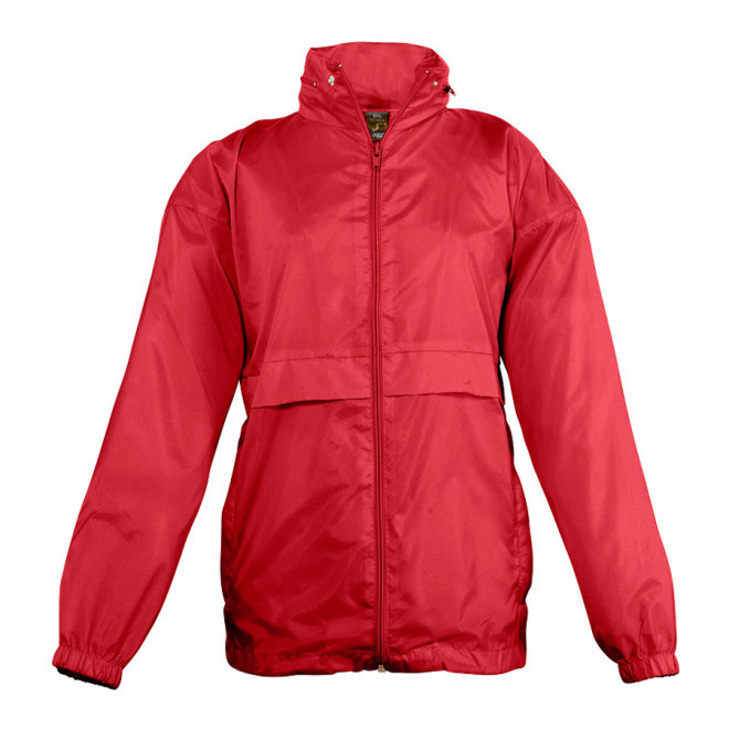 COUPE-VENT ENFANT PERSONNALISABLE 'SURF KIDS' - rouge