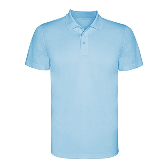 POLO PERSONNALISÉ ENFANT 'MONZHA' - bleu ciel