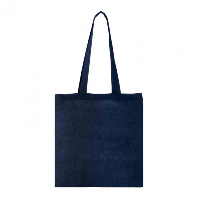 RAPIDE 4J - SAC COTON PERSONNALISABLE 100 à 140GR/M²  'ANTONIO'  - bleu marine