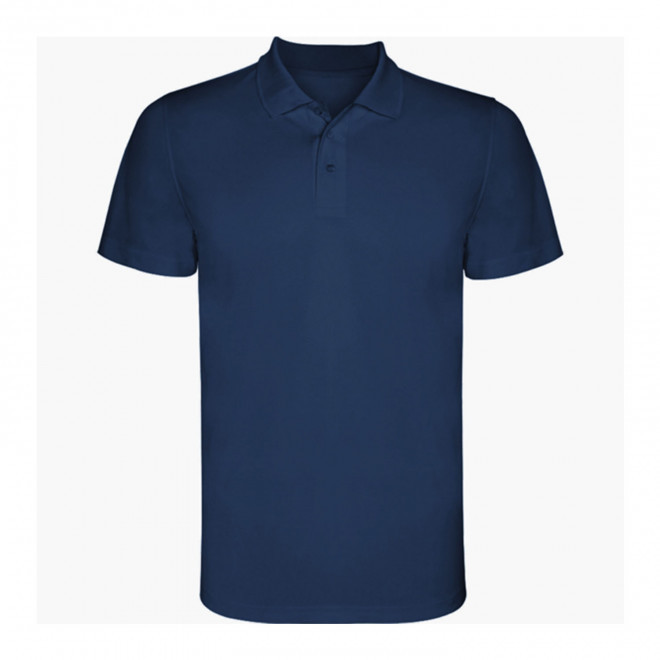 RAPIDE 4J - POLO SPORT ENFANT PERSONNALISE 'MONZHA' - bleu marine