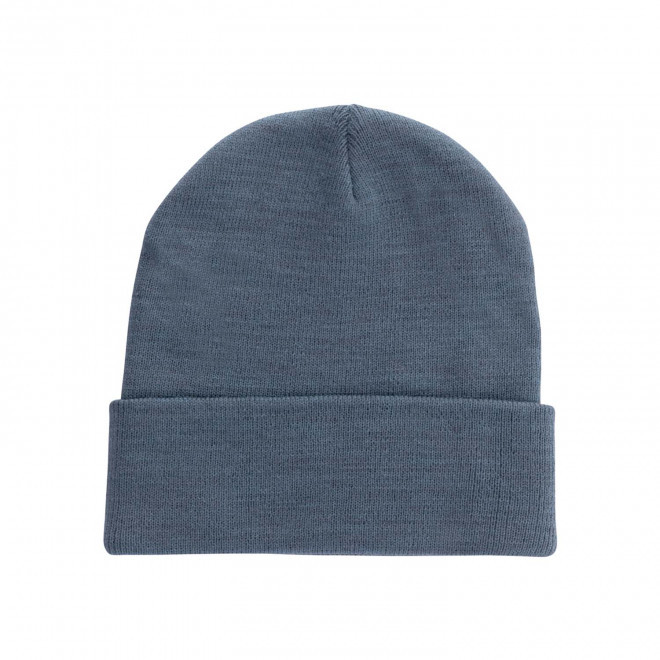 BONNET PERSONNALISÉ LAINE POLYLANA® 'BONETTE' - bleu gris