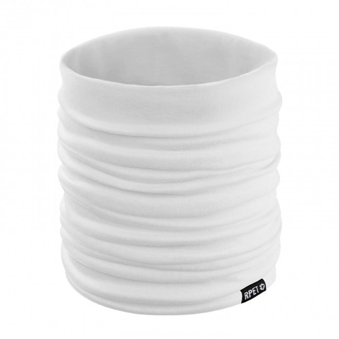 CACHE-COU PERSONNALISÉ 'MADY RPET' - blanc