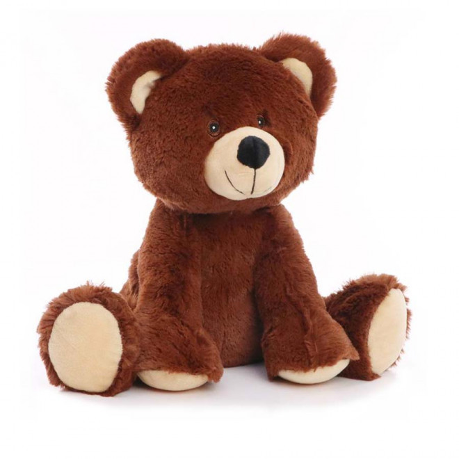OURS EN PELUCHE PERSONNALISÉE RPET 'PADOU' - brun
