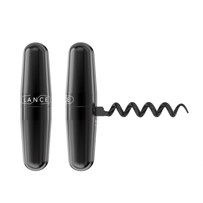 TIRE-BOUCHON PERSONNALISÉ LANCE® 'ELIX' - noir