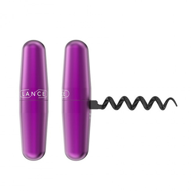 TIRE-BOUCHON PERSONNALISÉ LANCE® 'ELIX' - violet