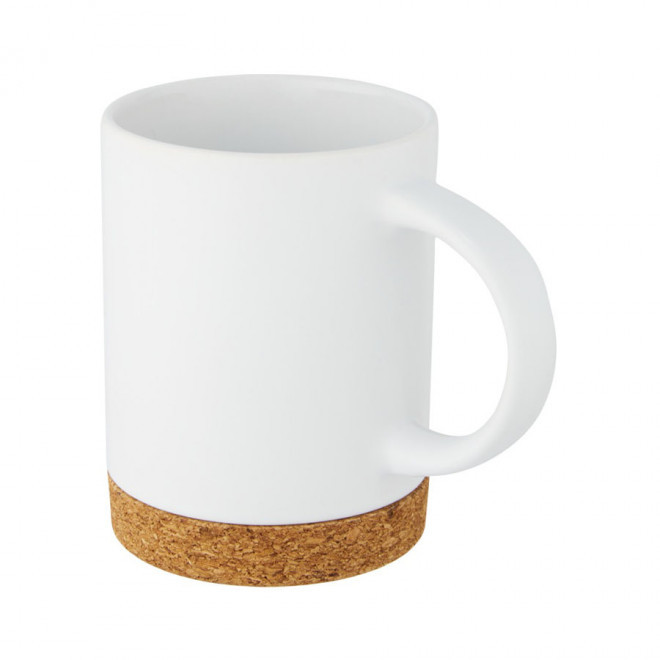 MUG PERSONNALISÉ CÉRAMIQUE BASE LIÈGE 'FINISHER' - blanc