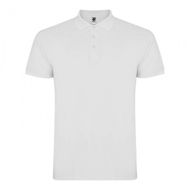 RAPIDE 4J - POLO ENFANT PERSONNALISABLE 'STARLO KIDS' - blanc