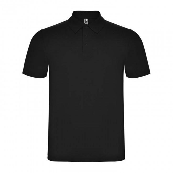 POLO MIXTE COULEUR PERSONNALISE 'ASTRALO' 180G/M2 - noir