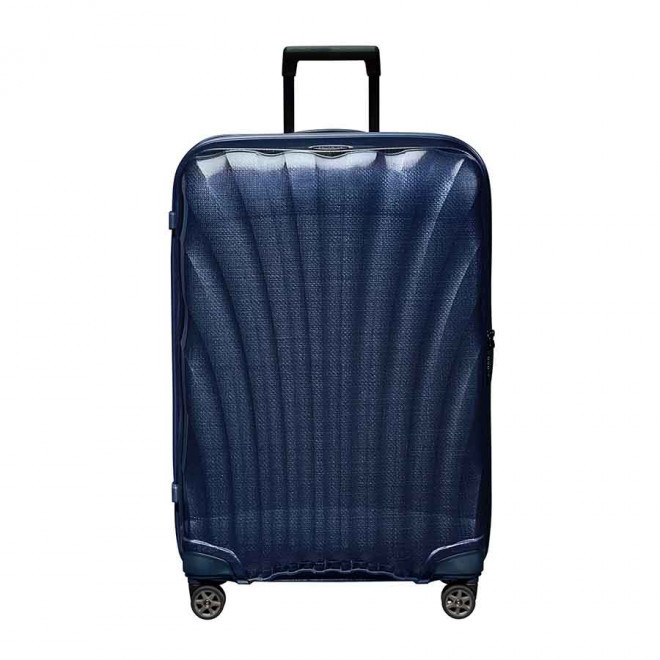 VALISE PERSONNALISABLE C-LITE 75 cm SAMSONITE® - bleu fonce