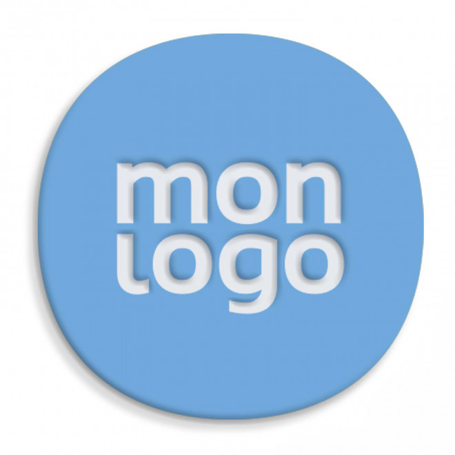 ECUSSON SILICONE 3D VELCRO PERSONNALISABLE 'CRAT'  - 9 x 9 cm