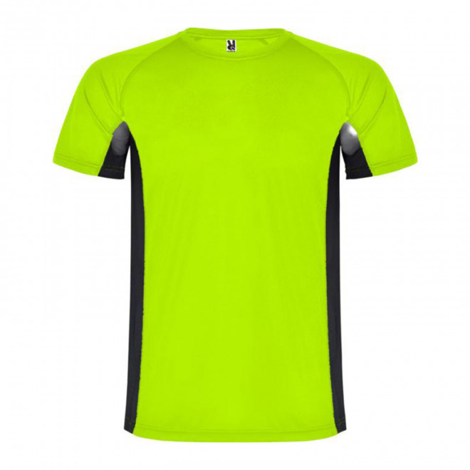 TEE-SHIRT DE SPORT PERSONNALISABLE 'SHANGHAI' - vert/noir